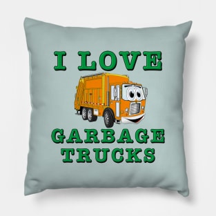 Garbage Truck Pillow