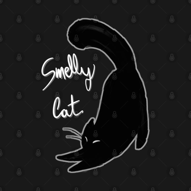 Smelly cat black by Uwaki