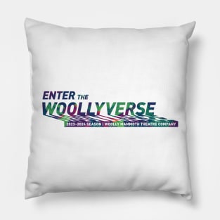 Woollyverse Logo Paint 1 Pillow