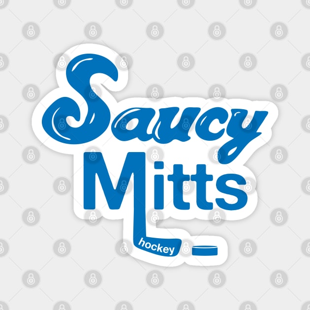 Saucy Mitts Hockey Magnet by SaucyMittsHockey