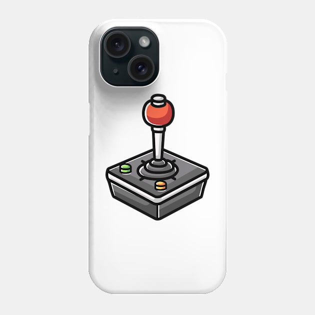 Retro Joystick Phone Case by rhmnabdlrzk