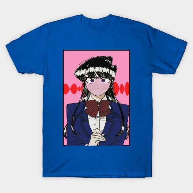 Blushing Komi-san Poster for Sale by PegShop