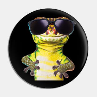 Happy Gecko Pin