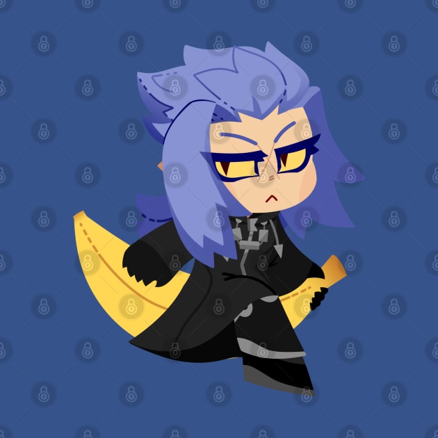 Banana Saix Chibi by VenaCoeurva