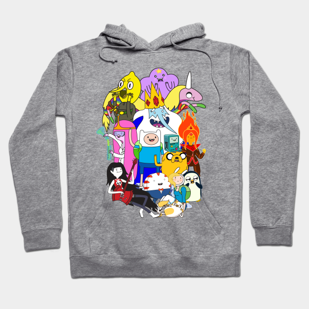 Adventure Time. - Finn And - Hoodie | TeePublic