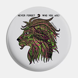 Lion design Pin