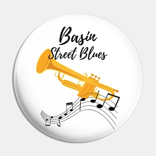 Basin Street Blues Pin