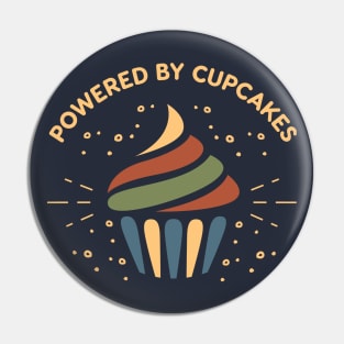 Powered By Cupcakes Pin