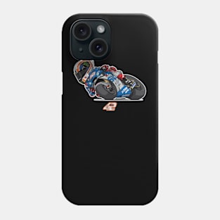 Alex Rins 42 Toon Phone Case