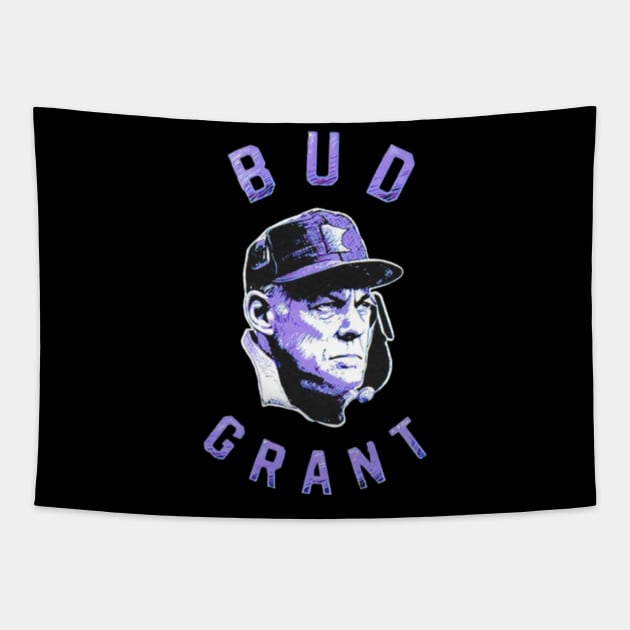 Bud grant Tapestry by ARRIGO