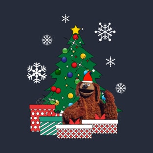 Rowlf The Dog Around The Christmas Tree Muppets T-Shirt