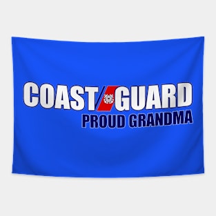 Coast Guard - Proud Grandma Tapestry