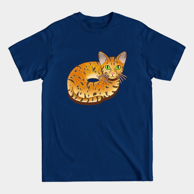 Disover Bengal Bagel - Cats - T-Shirt