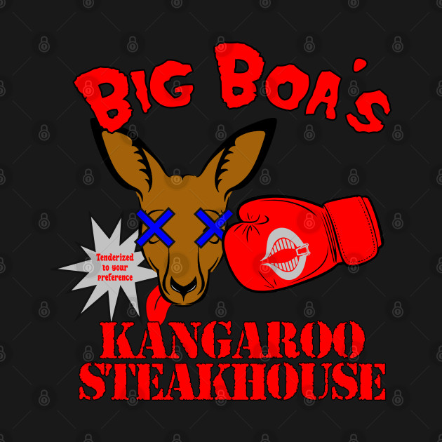 Discover Big Boa's Kangaroo Steakhouse - Gi Joe Cobra - T-Shirt