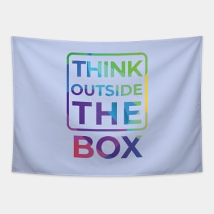 Think outside the box Tapestry