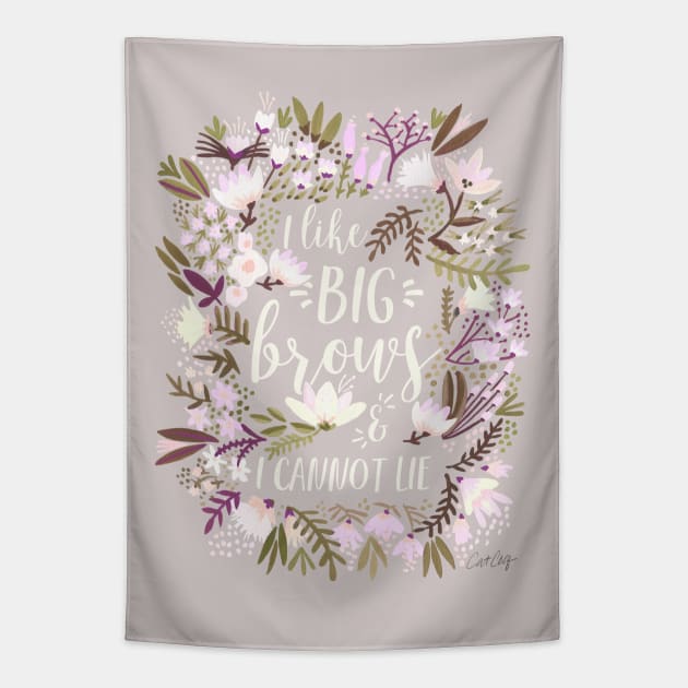 I like big brows - Spring Tapestry by CatCoq