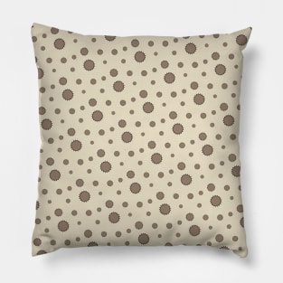 Spiky Dots Pattern Pillow
