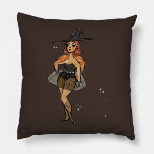 Hollywood glamour Witch Pillow