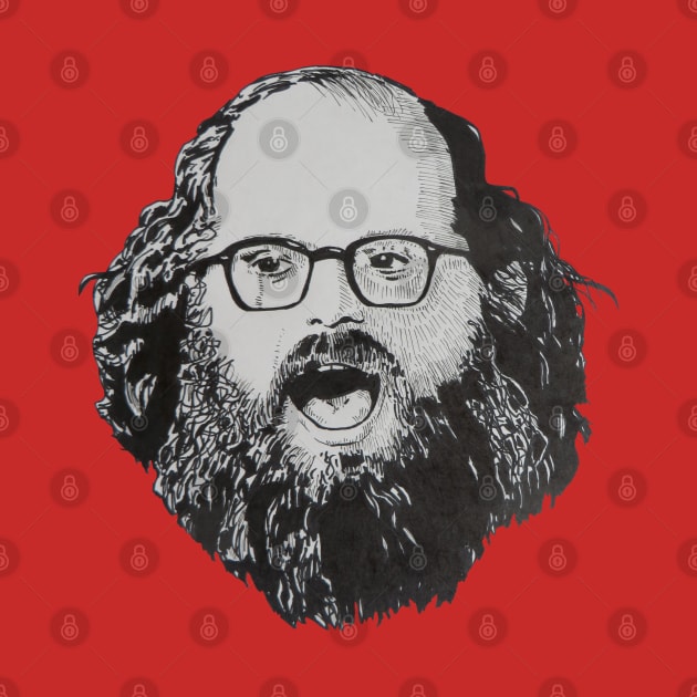 Allen Ginsberg No.2 by AndersHoberg