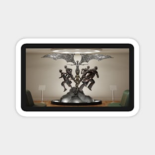 Tomb Raider Anniversary fresco Magnet