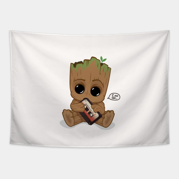 I am GROOT Tapestry by SlamHm