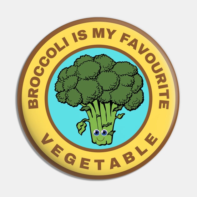 Broccoli is my favourite vegetable Pin by InspiredCreative