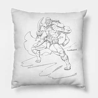 Orc warrior Pillow