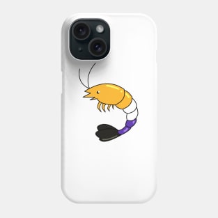 Pride Shrimp Non-Binary Phone Case