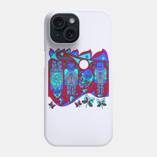 galactic soccer brick atlante boys board ecopop in mandala wallpaper 6 Phone Case