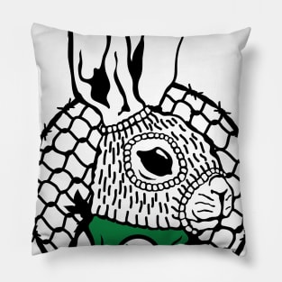 Rabbit Antifa Animal Liberation Front Pillow