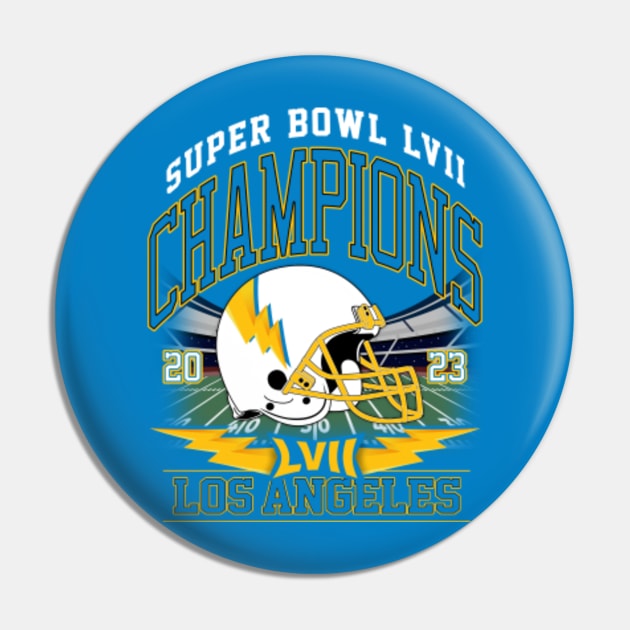 All Time Ballers Los Angeles Super Bowl Champions 2023 Pin