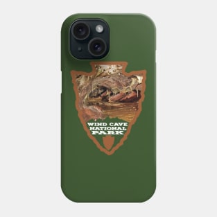 Wind Cave National Park arrowhead Phone Case