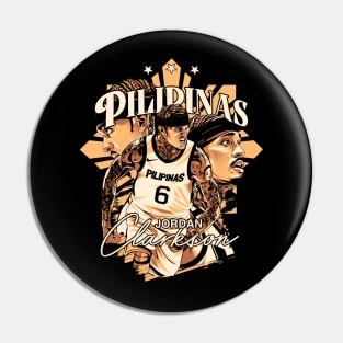 Jordan Clarkson Art Pin