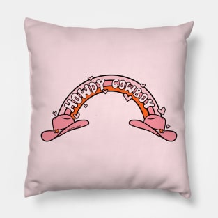 Howdy Cowboy Pillow