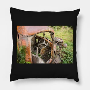 rusting away Pillow