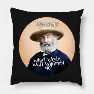 What Would Walt Whitman Do? Pillow