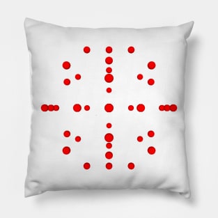 geometron redbubbles 1 Pillow