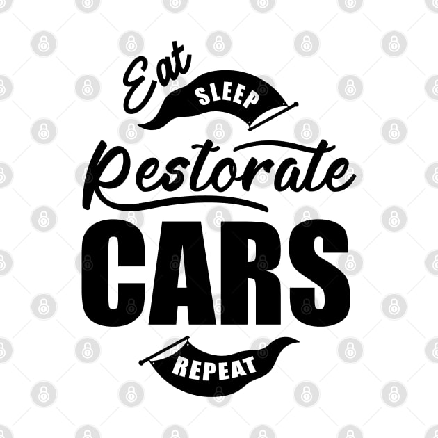 Cars Restoration Oldtimer Car Repair Hobby by dr3shirts