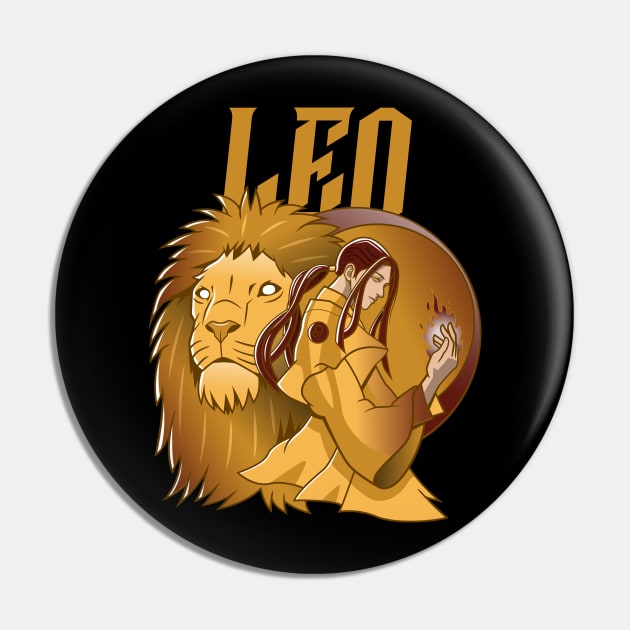 Leo / Zodiac Signs / Horoscope Pin by Redboy