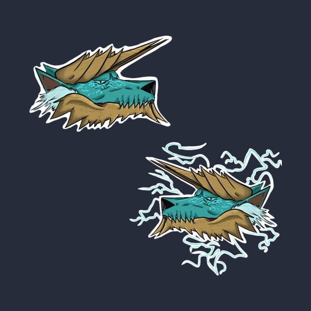 Zinogre Dual Pack Headshot by mtndew3301@gmail.com