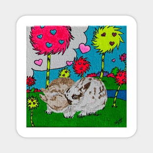 Bunny Anytime Valentines-Design Six Magnet