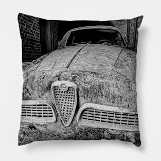 Alfa Romeo Barn Find Pillow