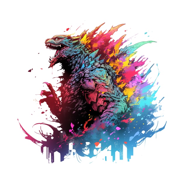 godzilla by piratesnow