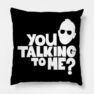 Taxi Driver 'You Talkin' to Me?“ Shirt Design - Martin Scorsese Classic Pillow