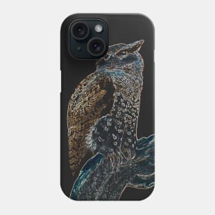 owl colored Phone Case