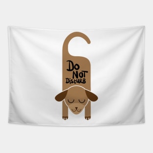 Do Not Disturb Dog Tapestry