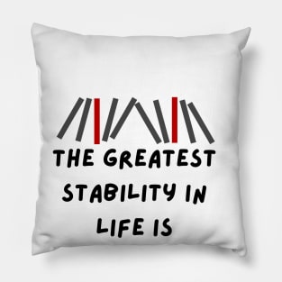 instability Pillow