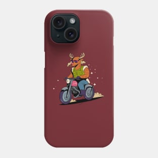 Outlaw reindeer Phone Case