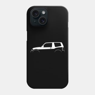 Mitsubishi Pajero (1999) Silhouette Phone Case