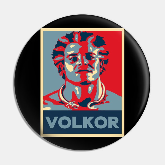 Volkor Pin by TossedSweetTees